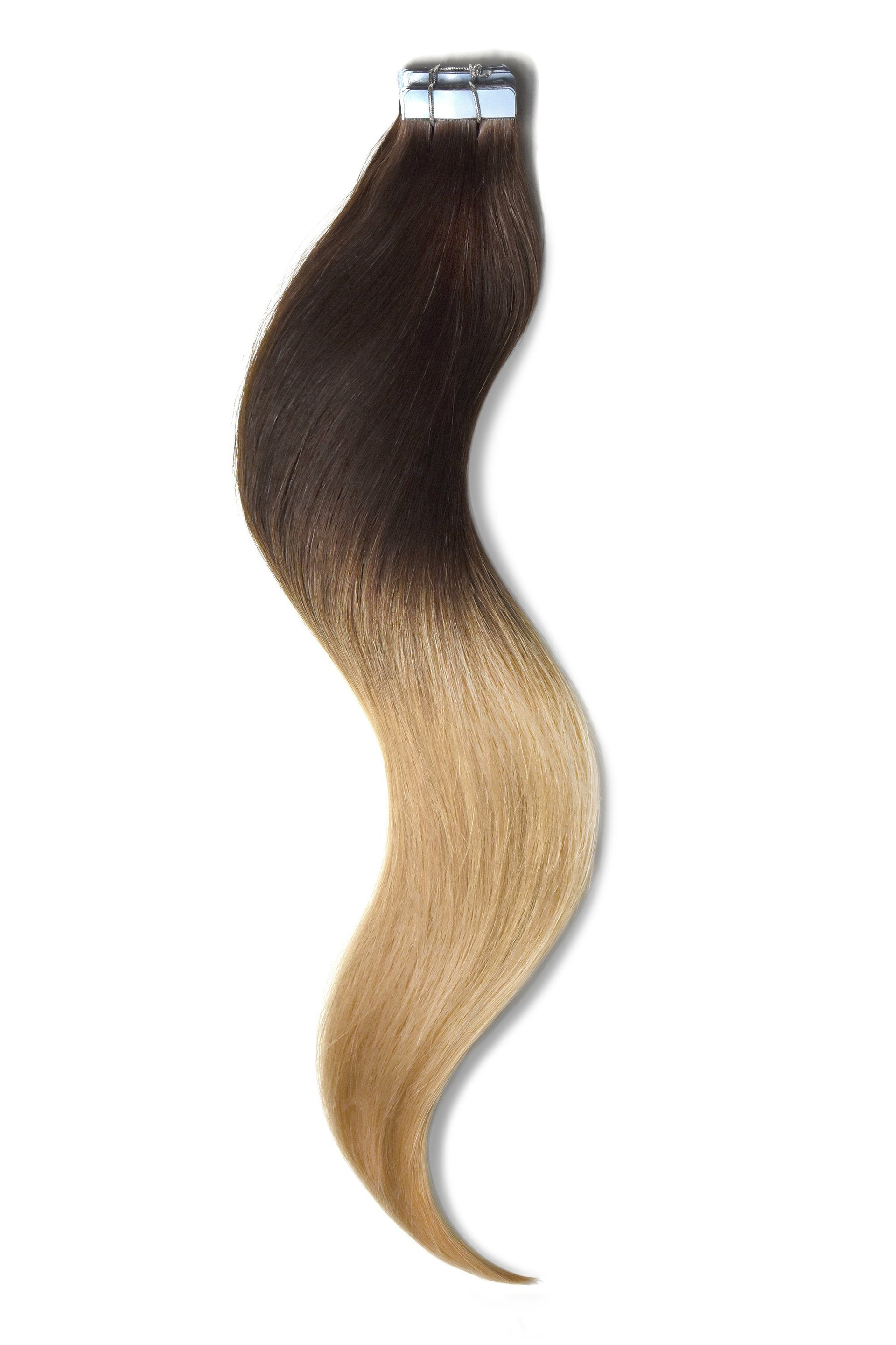 Chocolate Honey Ombre Tape Hair Extensions