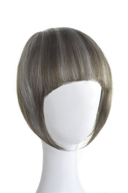 Clip in /on Human Hair Fringe / Bangs #9/SG Clip In Fringe Extensions cliphair 