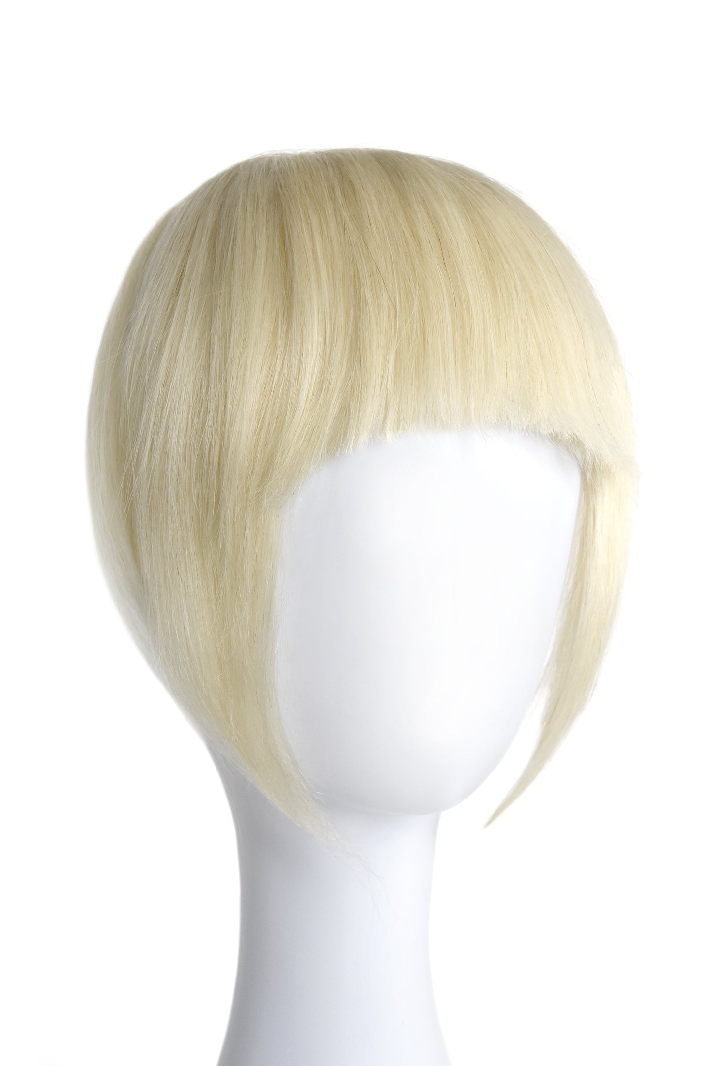 clip in fringe human hair lightest blonde by Cliphair™ UK