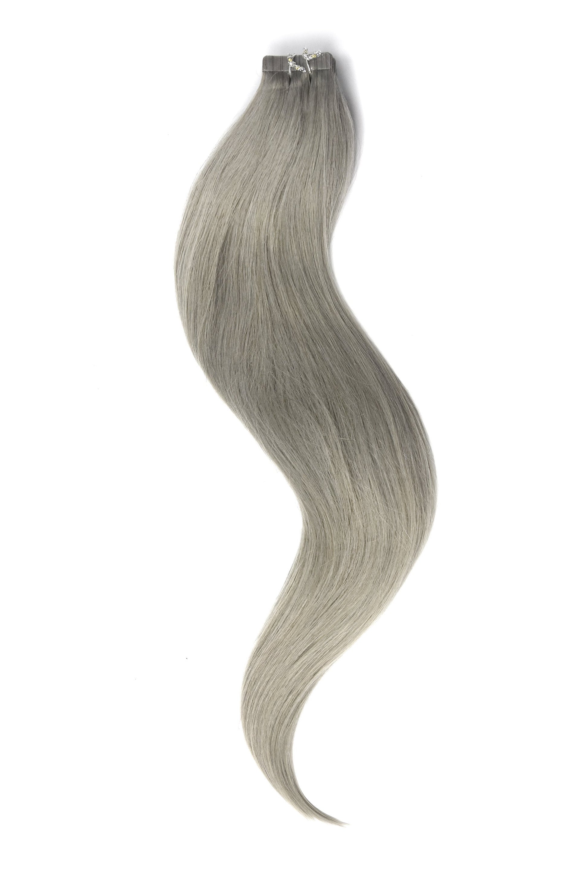 Silver Tape Hair Extensions