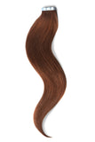 Dark Auburn/Copper Red (#33) Tape In Hair Extensions