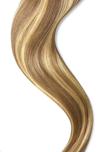 human hair tape in extensions honey blonde highlights 