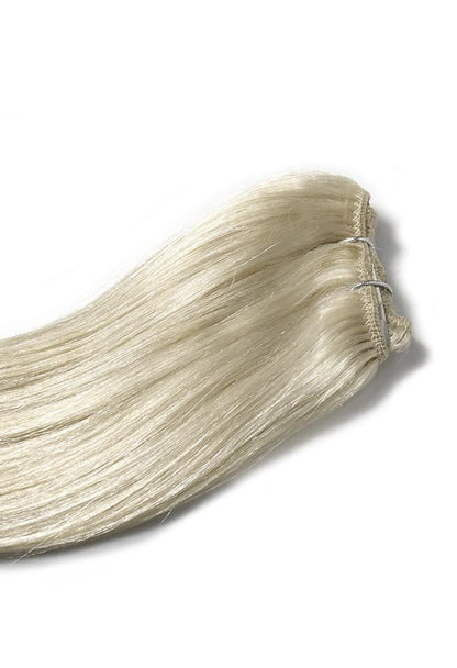 One Piece Remy Clip In Human Hair Extensions #Iceblonde One Piece Clip In Hair Extensions cliphair 