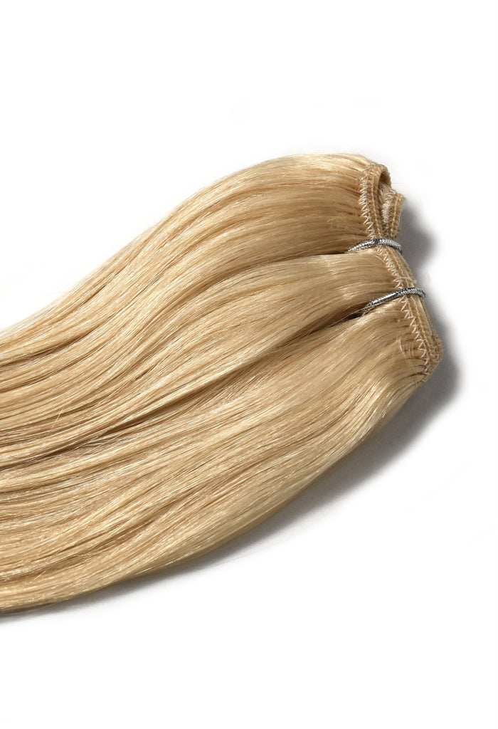 Light Golden Blonde One Piece Clip In Hair Extensions Cliphair UK