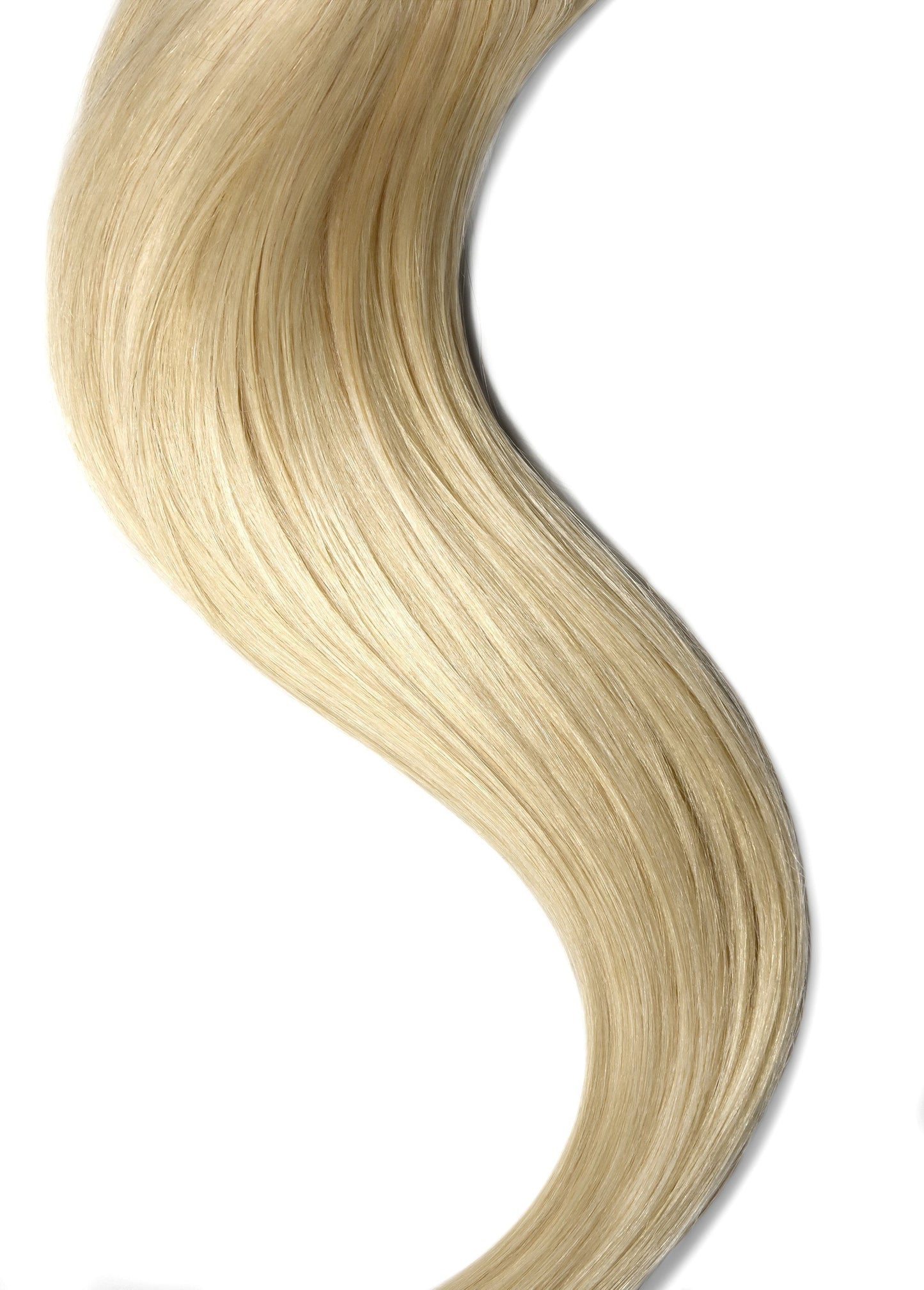 real human hair tape in extensions ash blonde