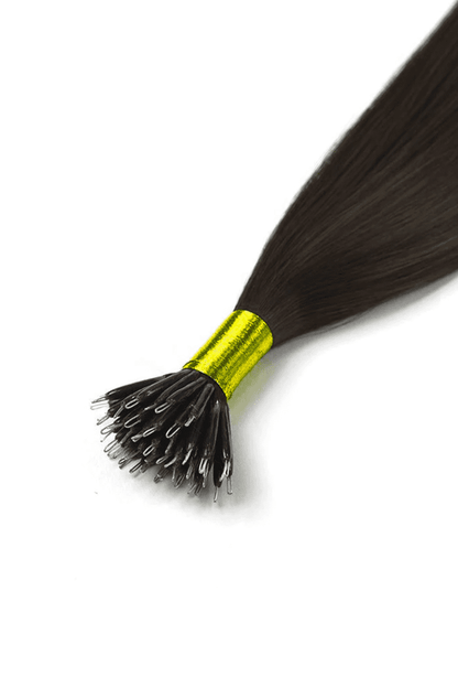 Dark Brown (#3) Nano Hair Extensions 