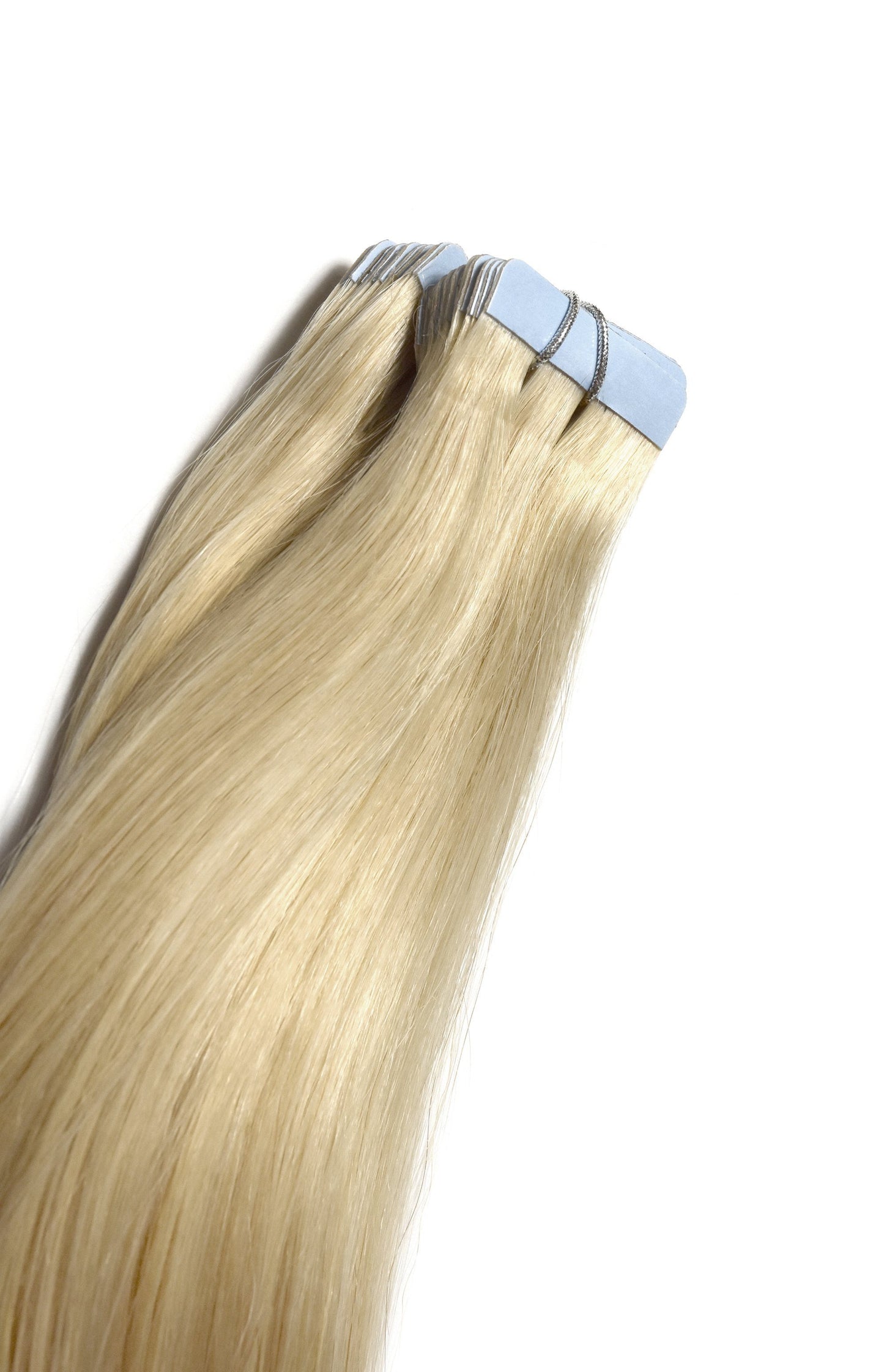 tape extensions ash blonde