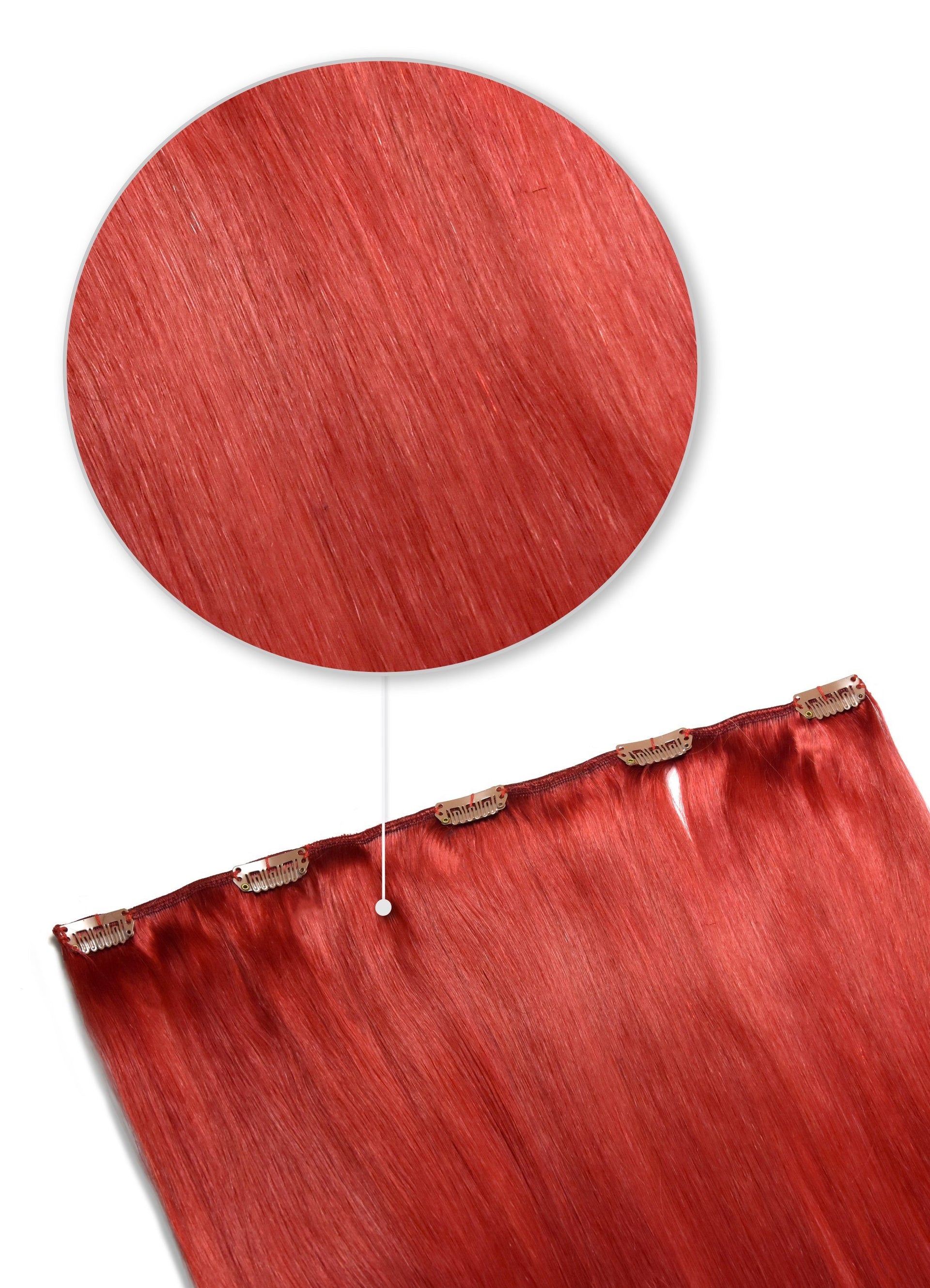 Bright One Piece Clip Hair Extensions