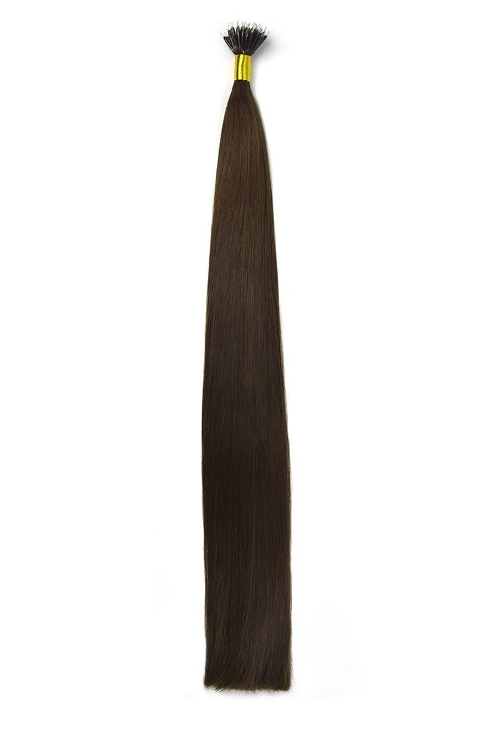 Medium Brown (#4) Nano Hair Extensions 