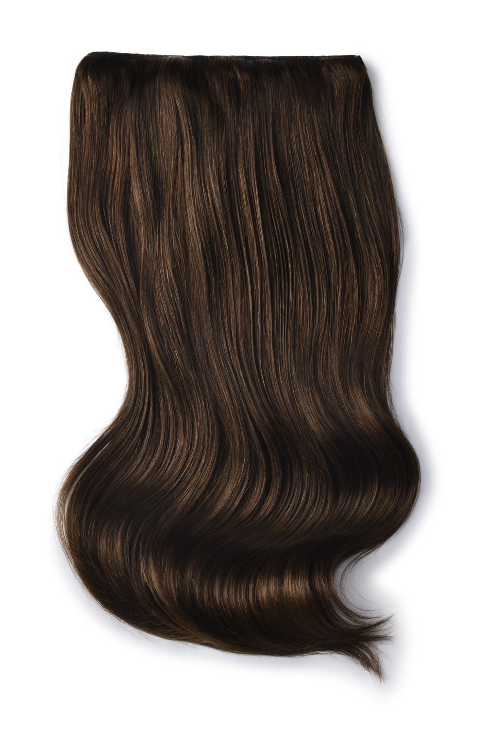 Hair Extensions by Cliphair UK - Medium Brown Extra Thick Extensions