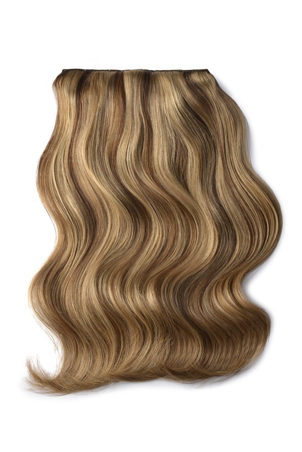 Hazelnut Brondie Double Wefted Full Head Clip Hair Extensions