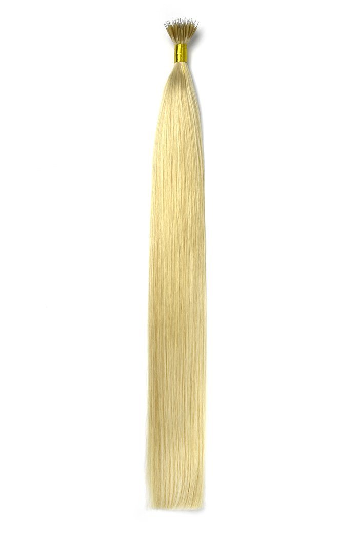 Lightest Blonde (#60) Nano Hair Extensions 