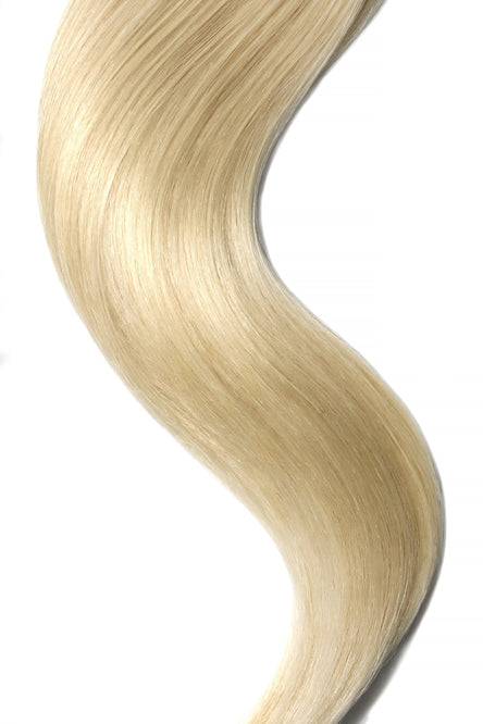 real human hair tape in extensions lightest blonde