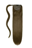 Ash Brown (#9) Straight Up Wrap Around Ponytail Extension