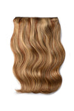 Cinnamon Swirl (#27/30) Double Wefted Full Head Clip In Hair Extensions
