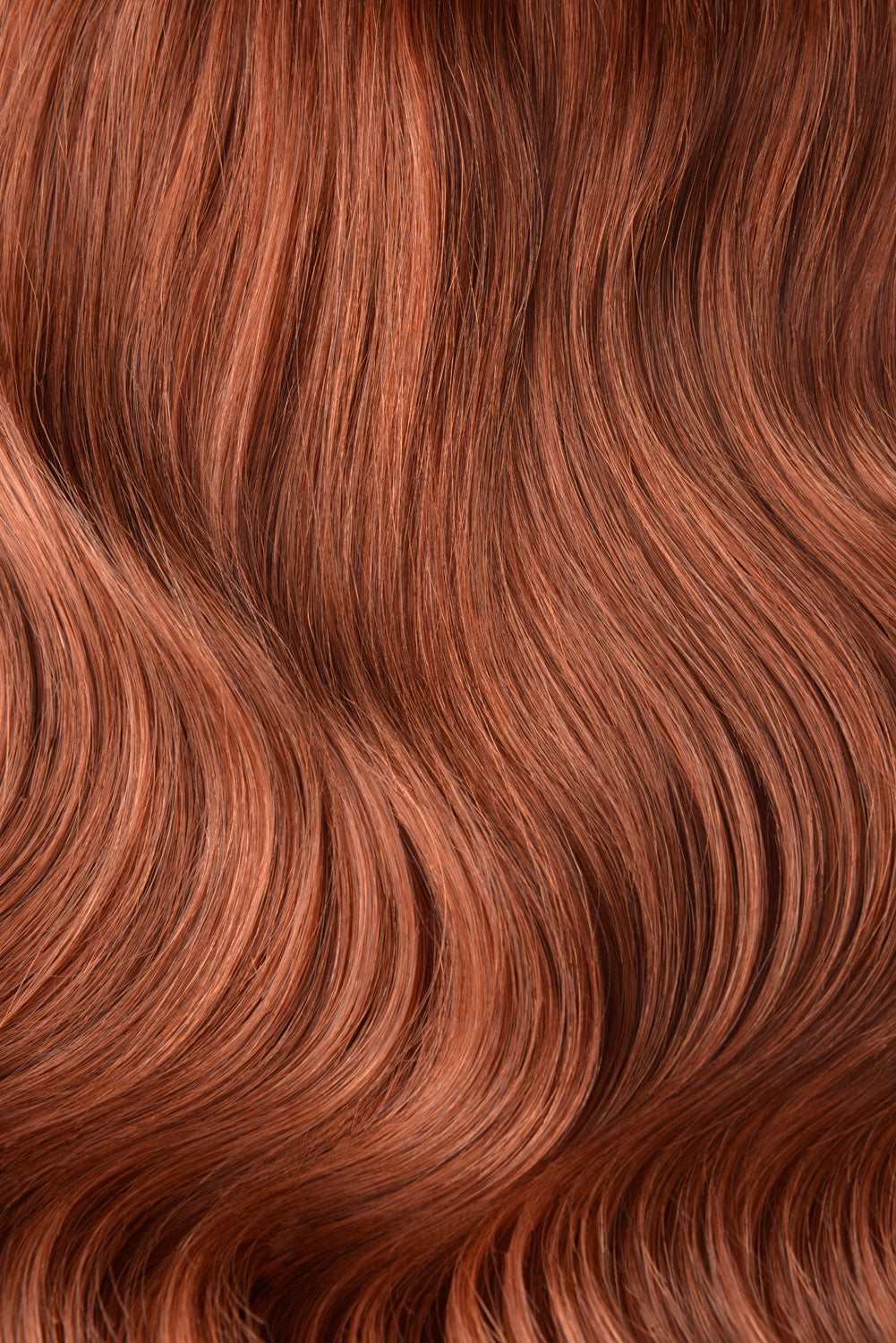 Dark Auburn/Copper Red (#33) Remy Royale Double Drawn Weave Extensions