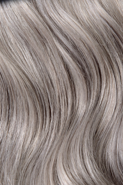 Silver Grey (#SG) Remy Royale Double Drawn Weave Extensions