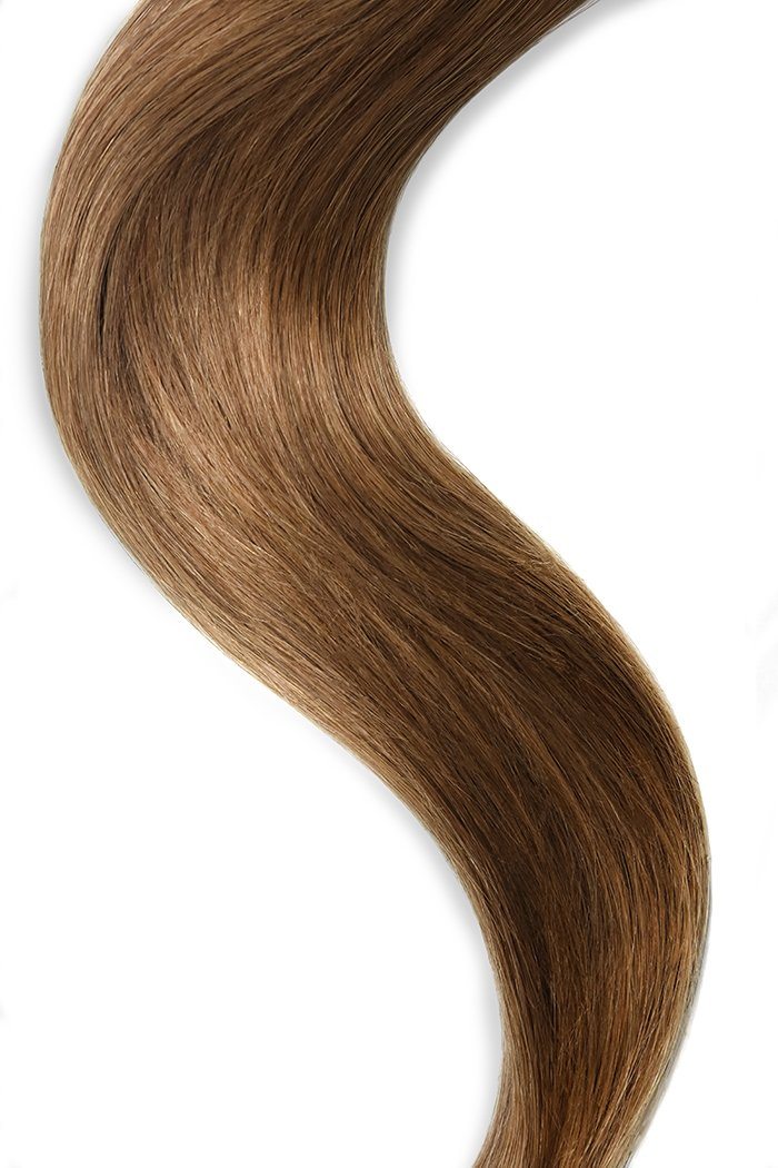Light Auburn Euro Straight Hair Weft Weave Extensions