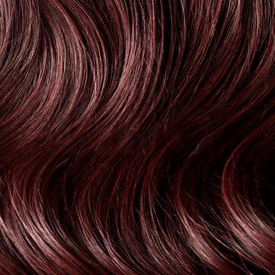 Full Head Remy Clip in Human Hair Extensions -Mahogany Red (#99J) Full Head Set cliphair 