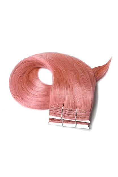 Pink Hair Extensions Human Hair Extensions