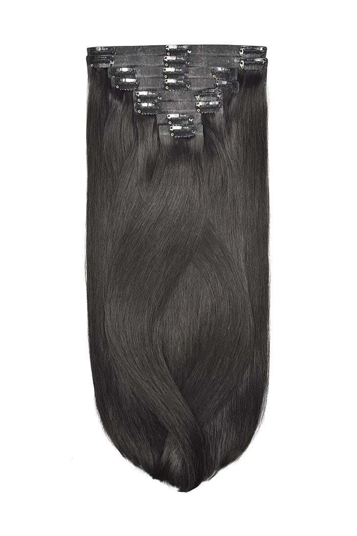 Natural Off Double Drawn Seamless Clip Hair Extensions