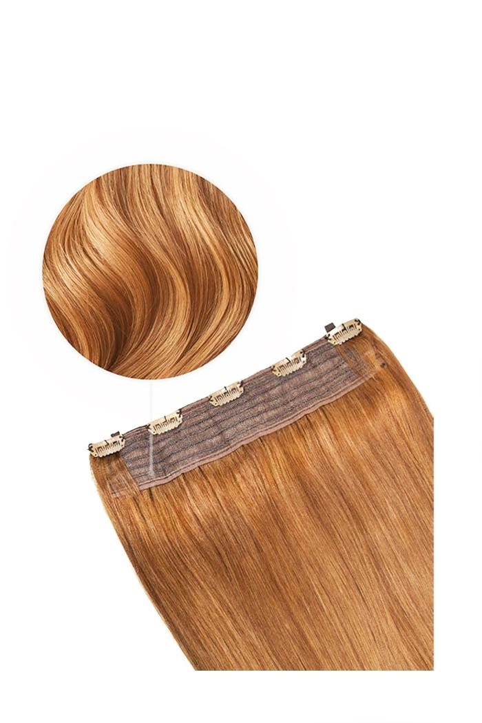 Autumn Spice (#30B) Supreme Quad Weft One Piece Clip In Hair Extensions
