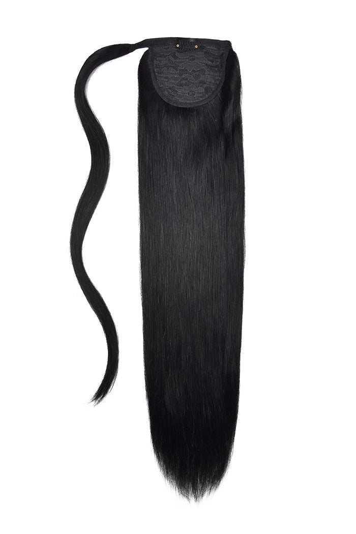 20" Classic Straight Up Wrap Around Ponytail Extension