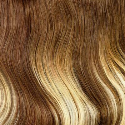Chestnut Bronde Balayage One Piece Clip In Hair Extensions (Top-Up)