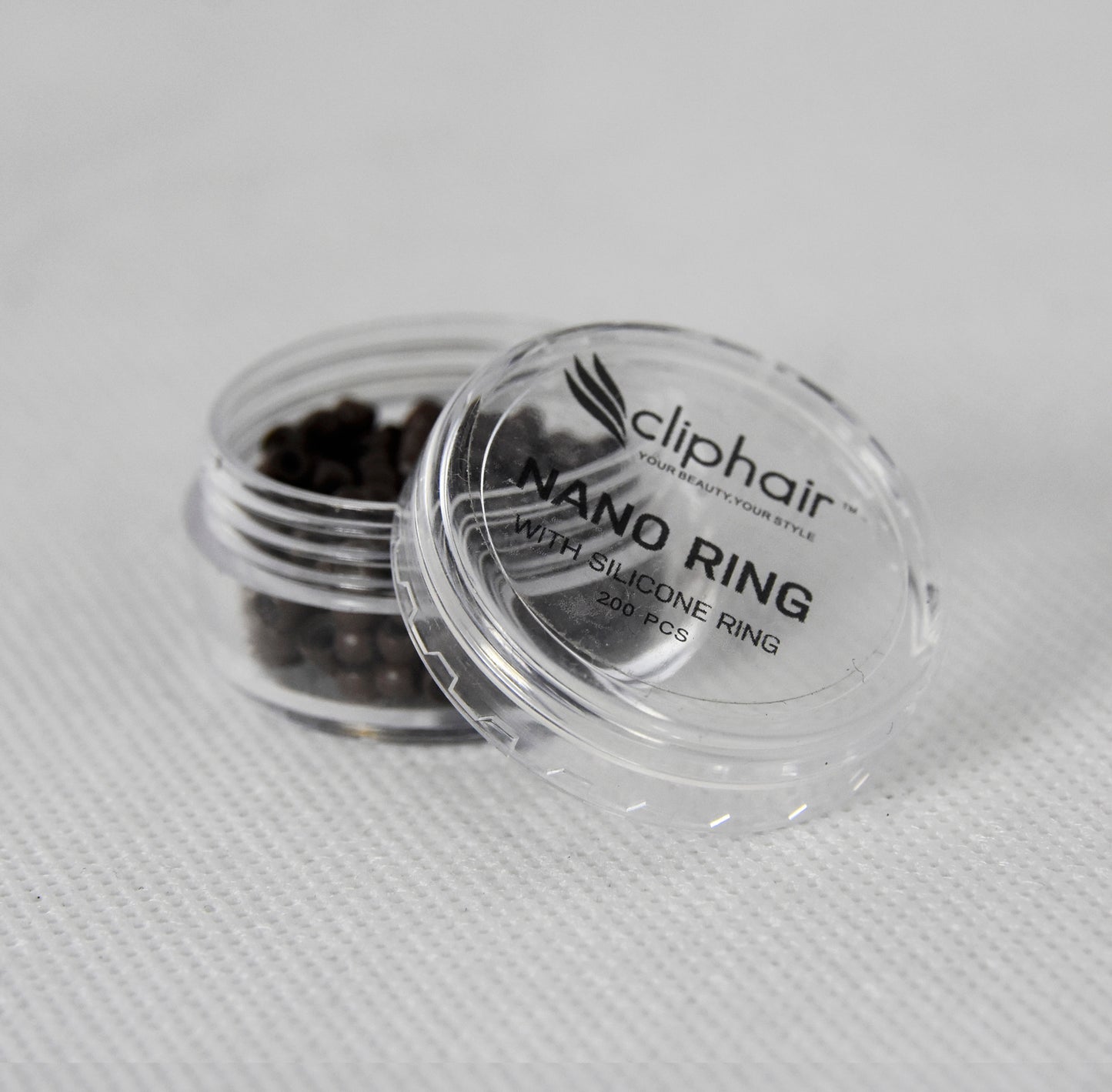 SILICONE LINED NANO RINGS/BEADS -200 Pack