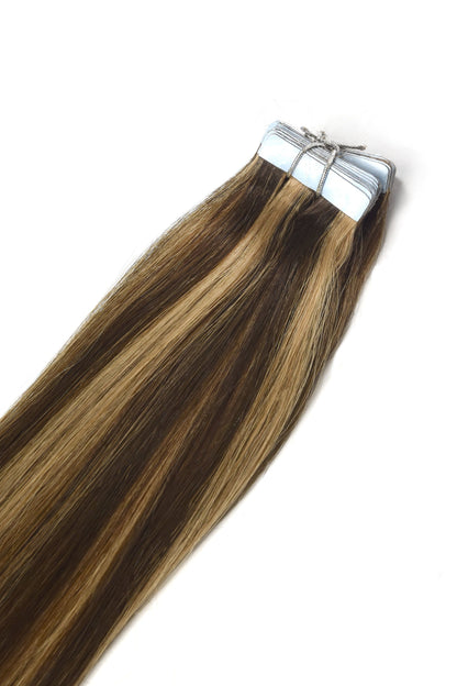 Tape in Remy Human Hair Extensions - #4/27 Tape in Hair Extensions cliphair 