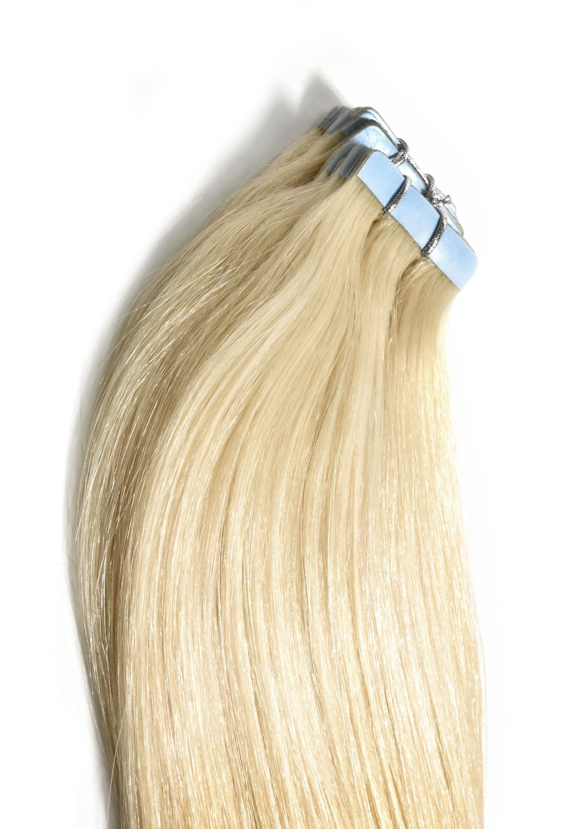 Hair Extensions Wig Tape Uk Lightest Blonde (#60) Tape In