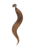 Nail Tip / U-Tip Pre-bonded Remy Human Hair Extensions - Light Auburn (#30)
