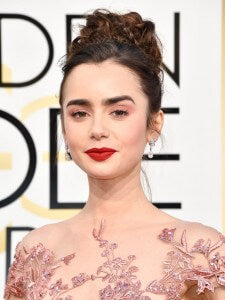 cliphair-hair-extensions-lilly-collins-fishtail